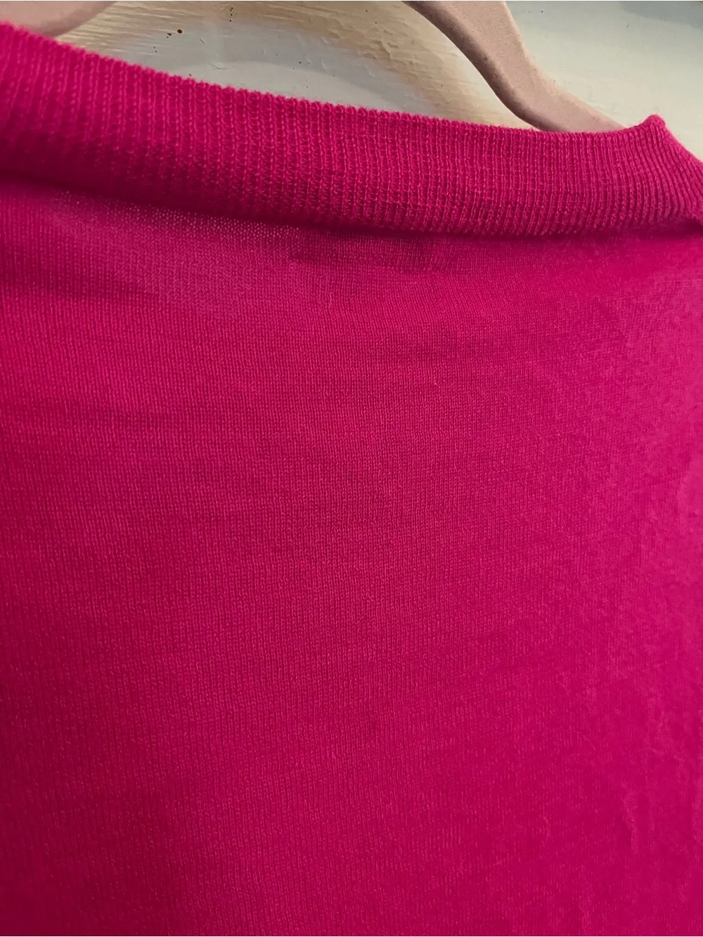 J. Crew Barbie Pink Merino Blend Lightweight Sweater